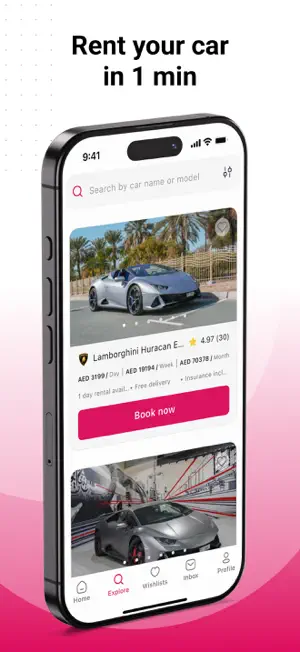 Rentop: Car Rental Dubai screenshot 2