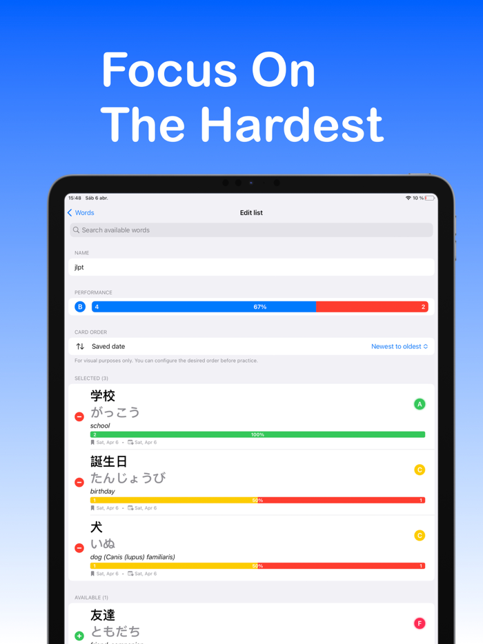 Kanji Study JLPT - Tensai