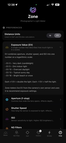 Zone Meter screenshot