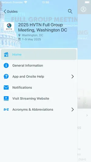 HVTN Annual Meetings screenshot 1