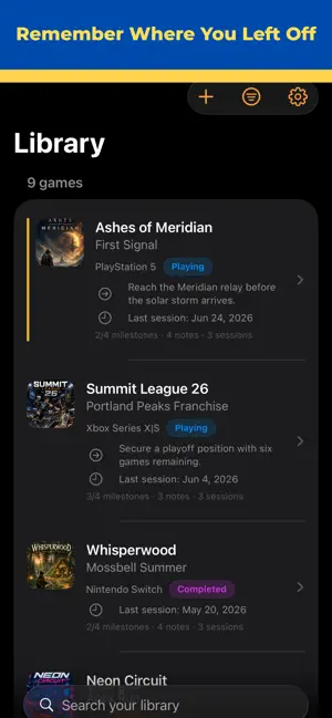 Savepoint Journal screenshot 1