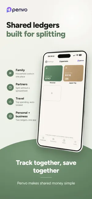 Penvo - AI Voice Expense Log screenshot 2