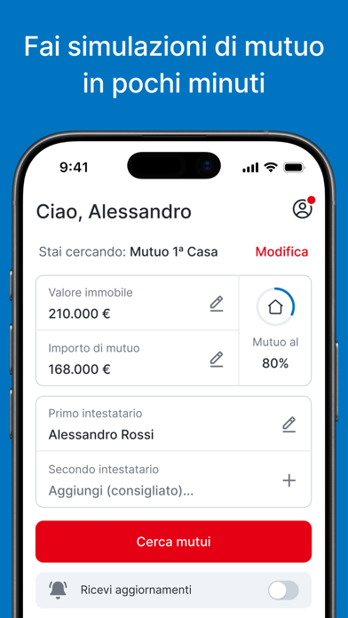 Immobiliare.it Mutui iPhone screenshot 4 - Finance app