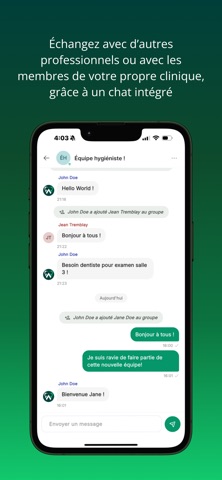 Réseau ProDentis screenshot