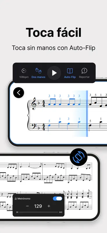 mymusic5: Partituras y Piano screenshot 5 of 6