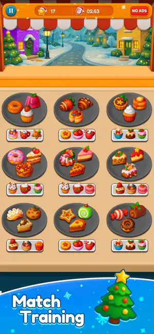 Christmas Treat Food Sort 3d screenshot 4