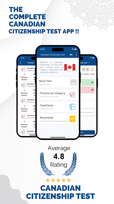 Canadian Citizenship Exam 2024 Screenshot