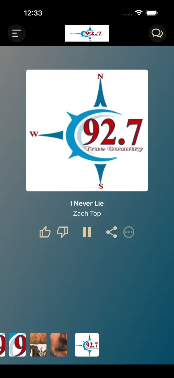 Screenshot #1 pour True Country Radio