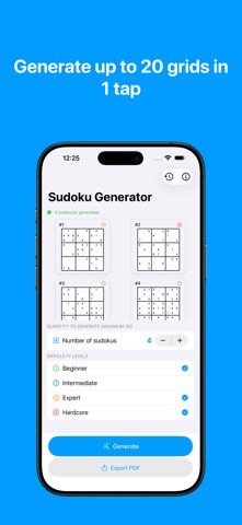 SudokuGenerator Screenshot 1 of 5