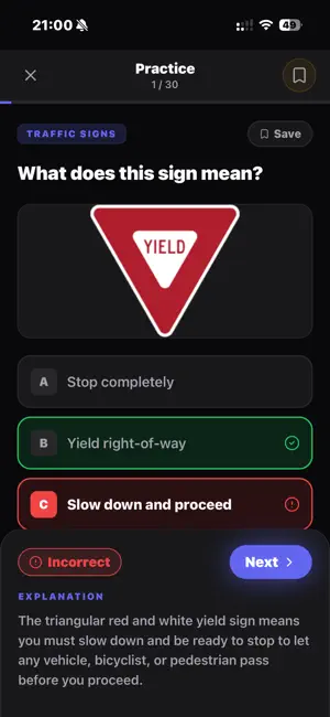 A DMV Permit Test 2026 screenshot 3