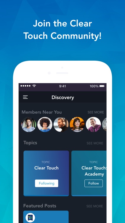 Clear Touch Experience