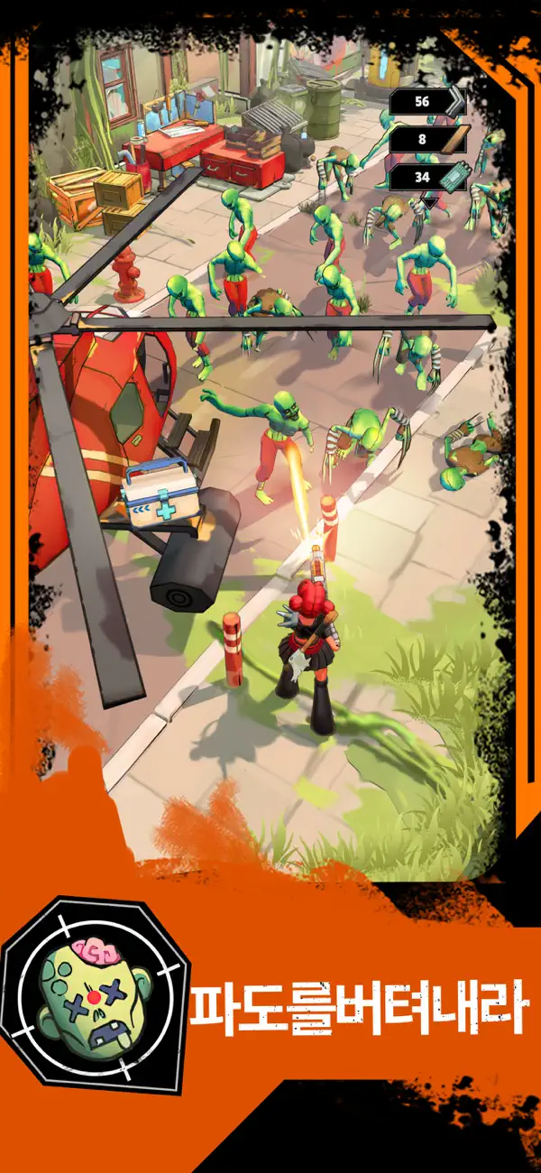 Zombiepunk: Fight & Survive iOS Mod IPA screenshot 2 - iOS game interface