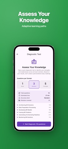 ML Engineer Pro Prep iPhone screenshot