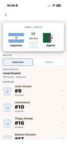 Futbol26 screenshot