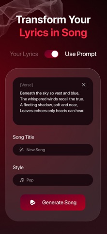 Smart AI Music generator screenshot
