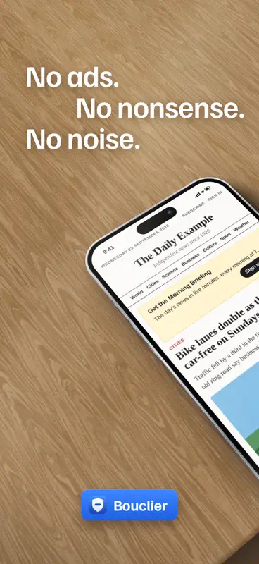 Bouclier – Bloqueur de pub screenshot 2 of 10