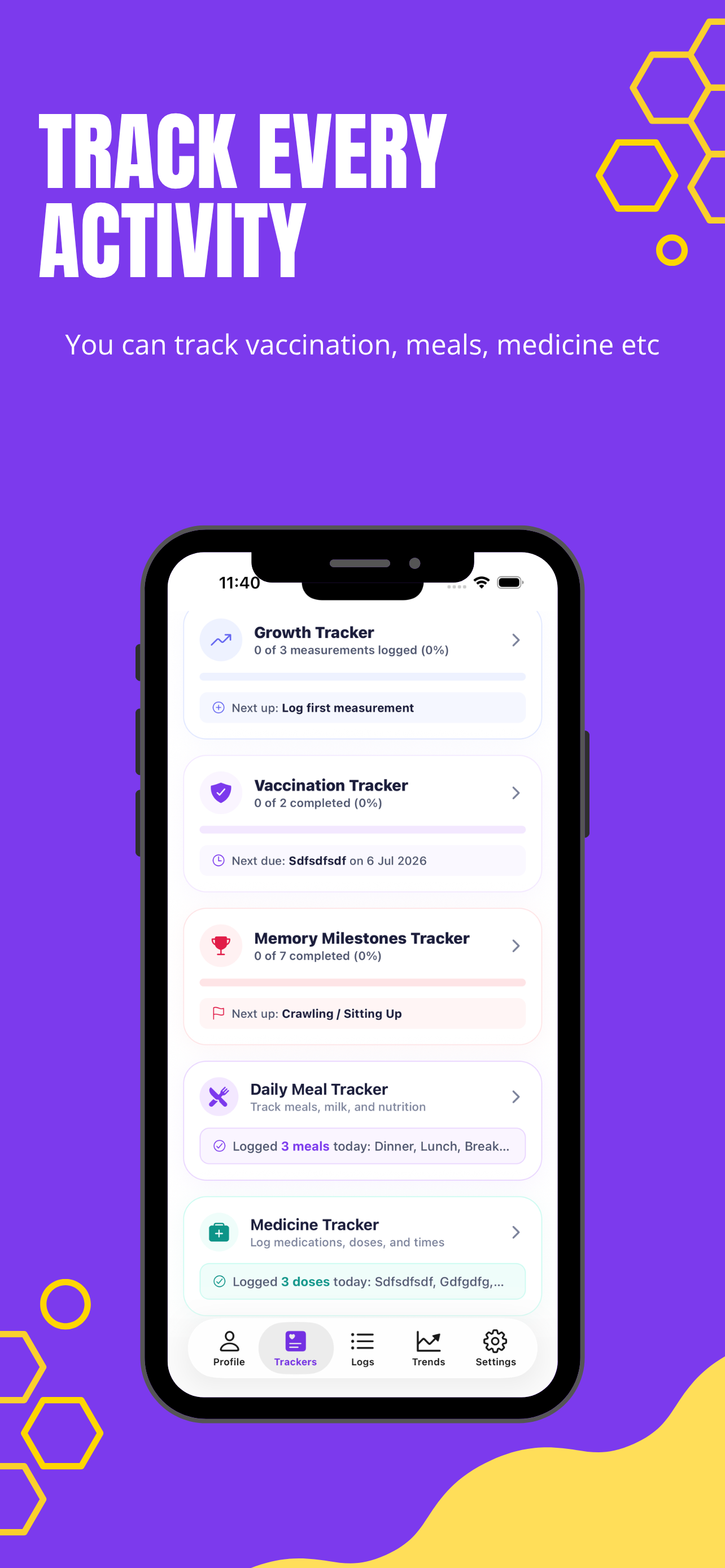 RKY Kids Growth Tracker screenshot 6
