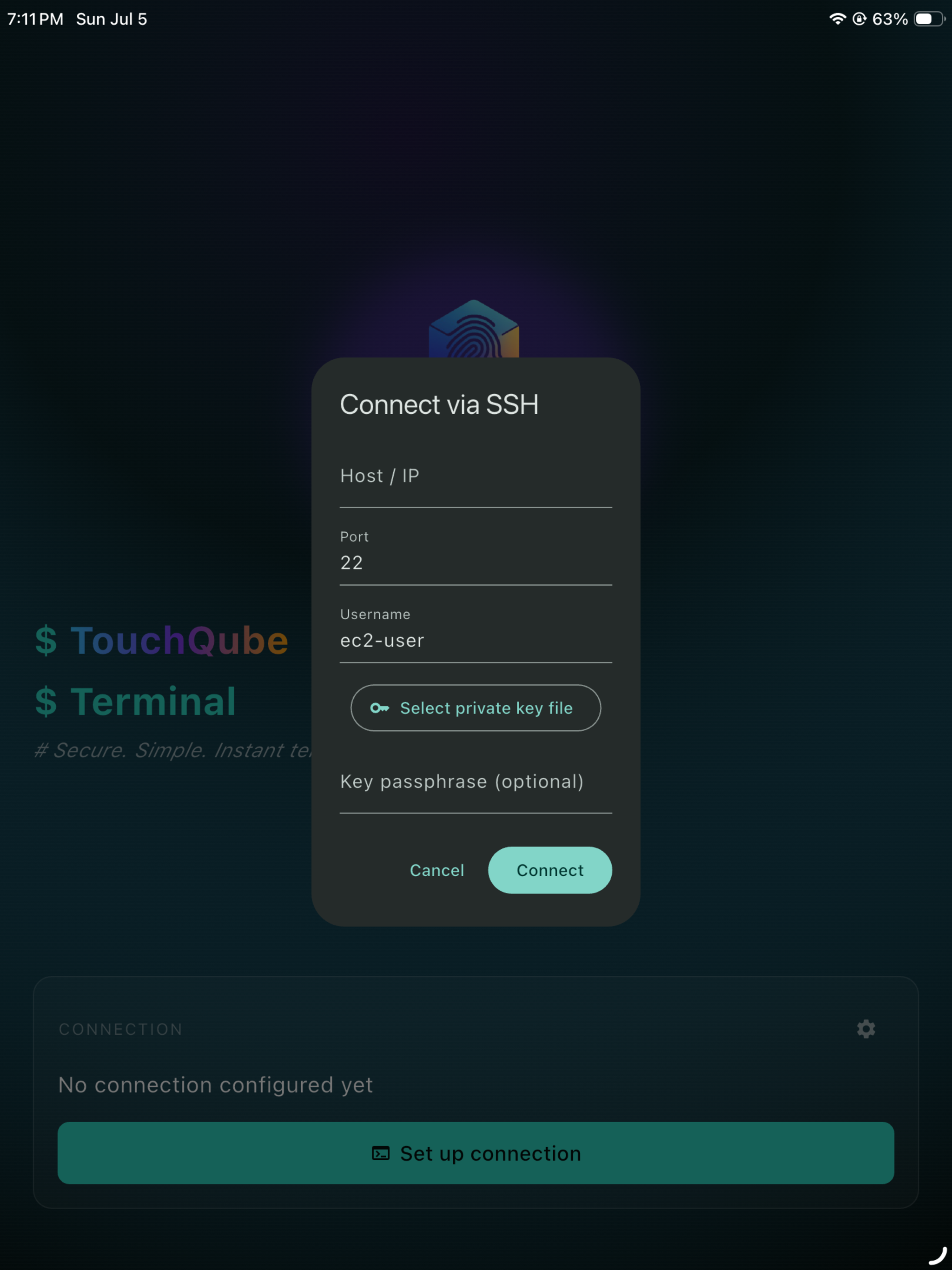 TouchQube Terminal screenshot 5