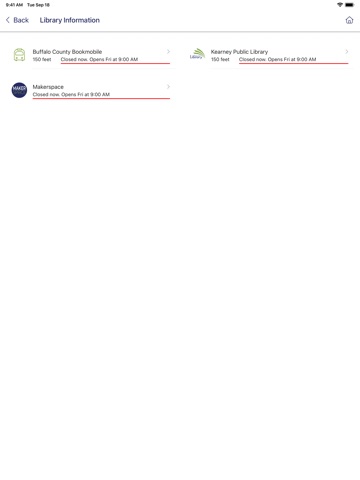 MyKPL iPad screenshot