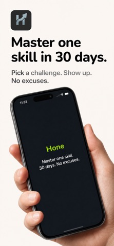 Hone: Habit & Skill Challenge Screenshot 1 of 3