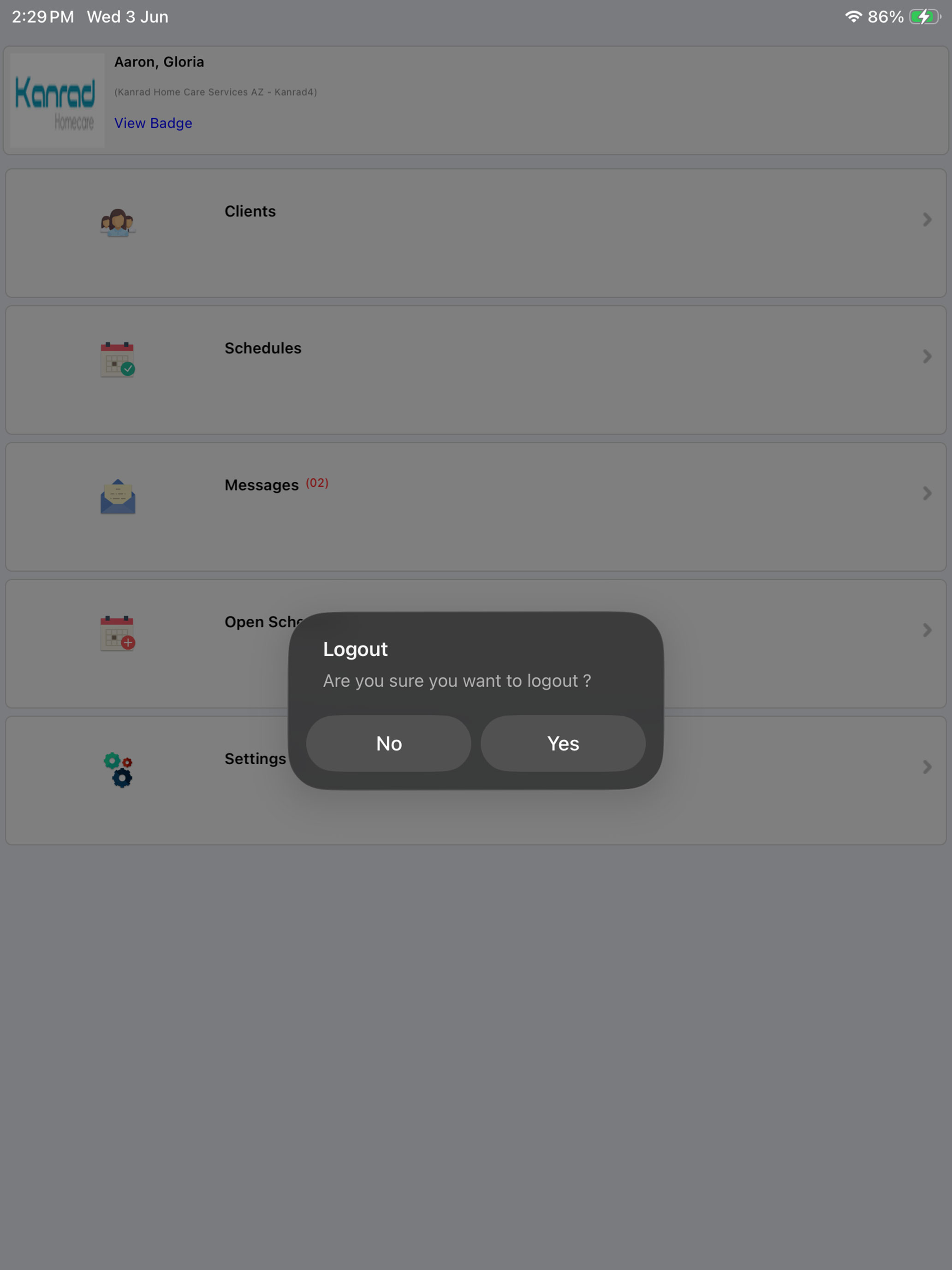KanTime Private Duty V2 screenshot 13