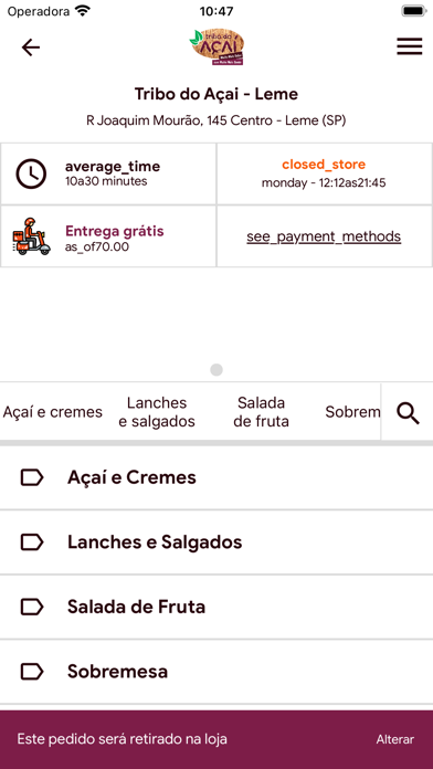 Tribo do Açaí Screenshot