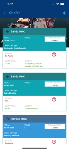 Gate Express Puerto TGN iPhone screenshot