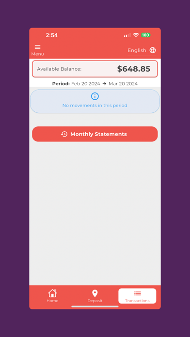 Abbasoon Card USA Screenshot