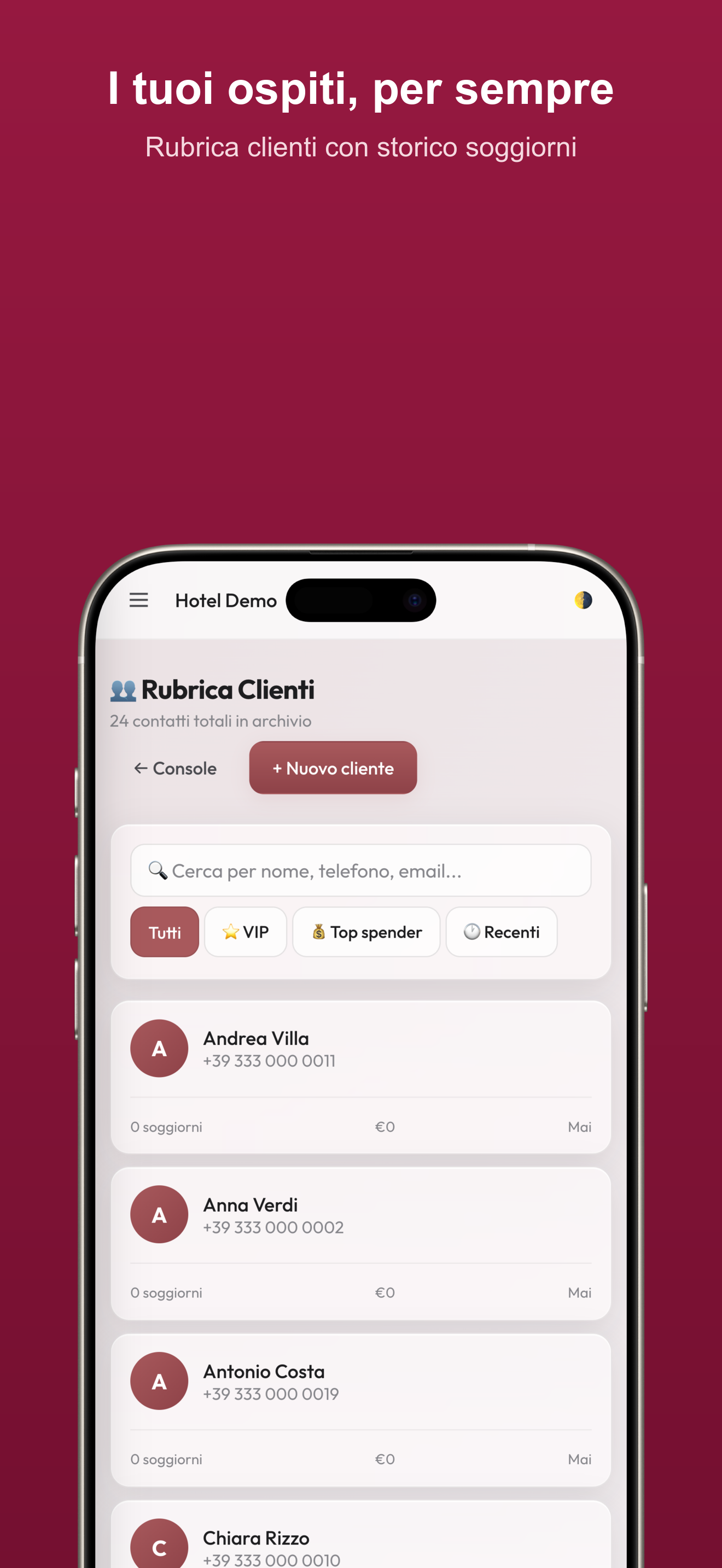 siDorme Reception screenshot 5