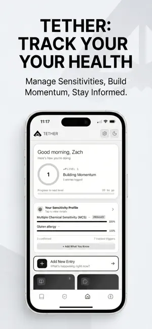 Tether - Sensitivity Tracker screenshot 1
