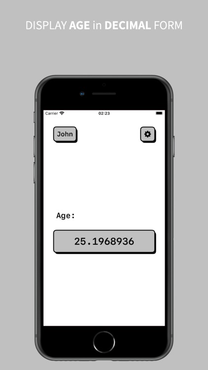 Age Calculator - Decimal Age