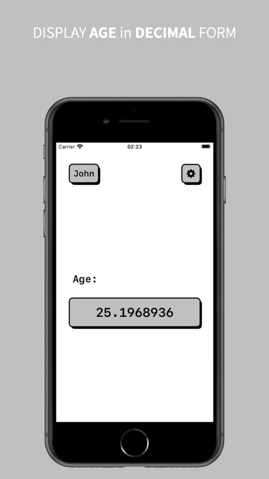 Age Calculator - Decimal Age - 1.1 - (iOS)