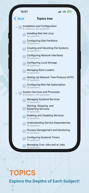 Learn Red Hat RHCE Test screenshot 2