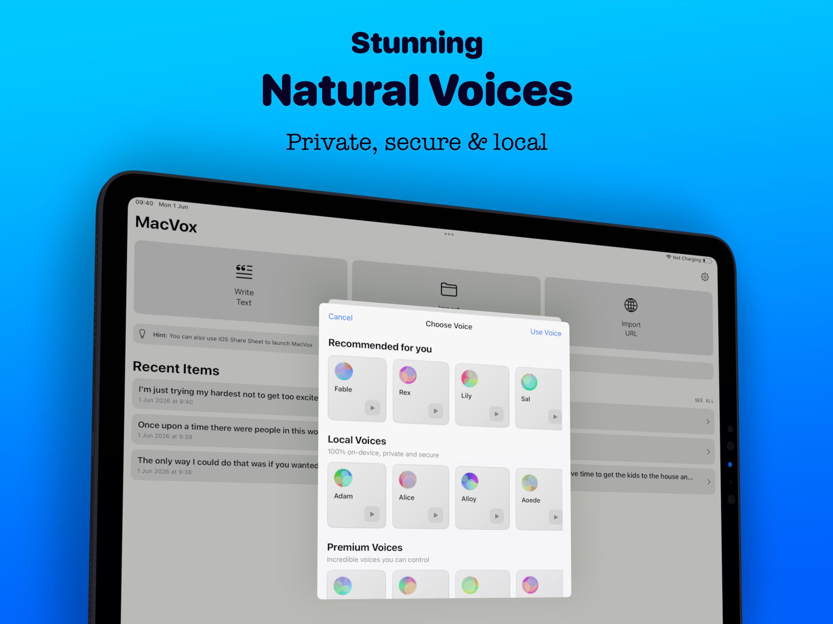 ReadMe: Text to speech screenshot 6