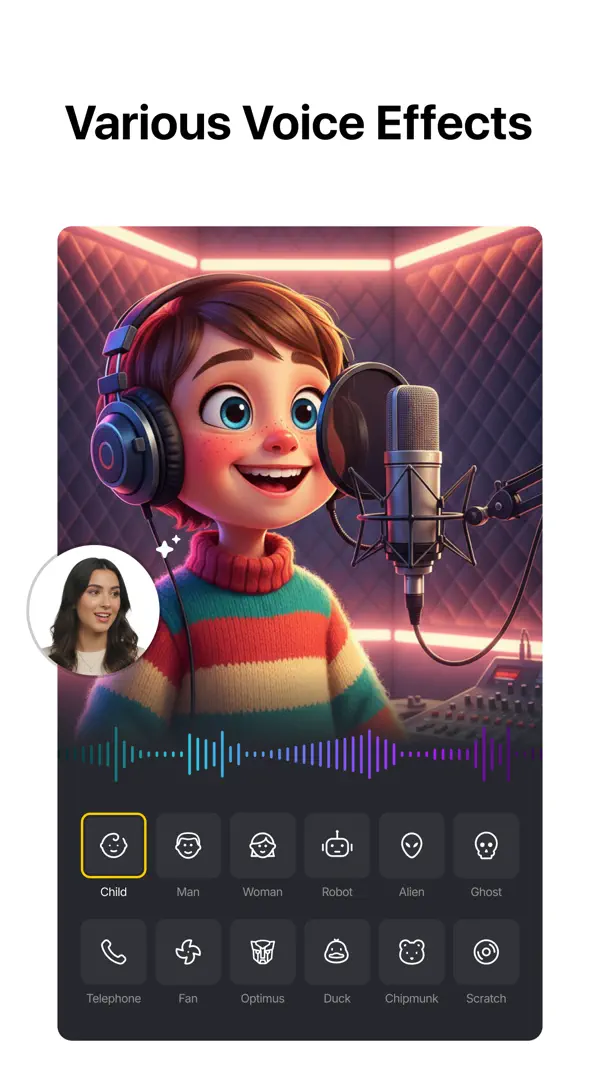 VN: AI Video Editor iPhone App Screenshot 2 – Foto & Video