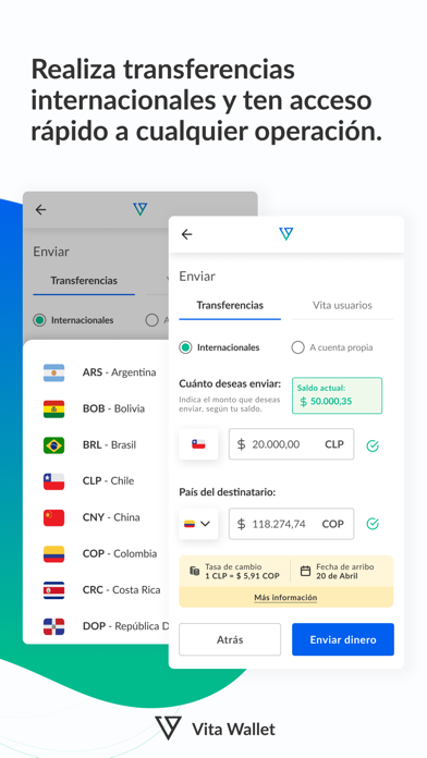 Vita Wallet Screenshot