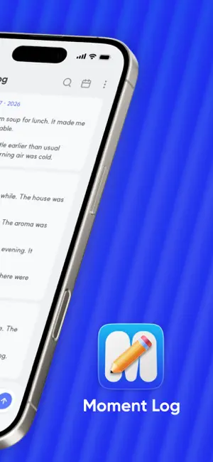Moment Log - One Line Diary screenshot 2