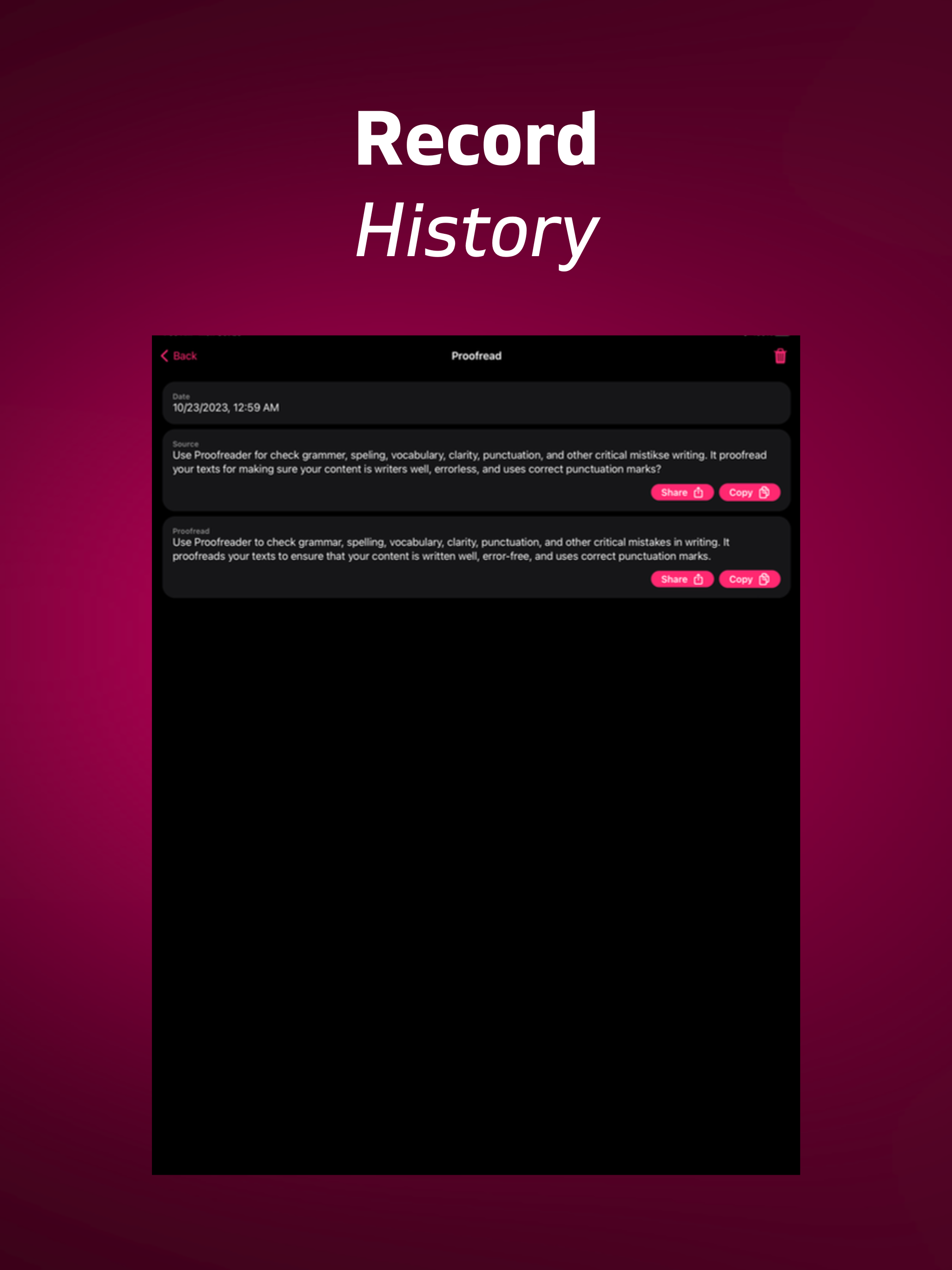 Proofreader: Grammar Check screenshot 8