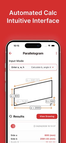 ARCmaster: Geometry Calculator Screenshot 2 of 5