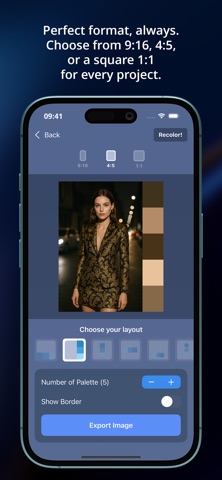 SnapColor! – Color Palettes iPhone screenshot