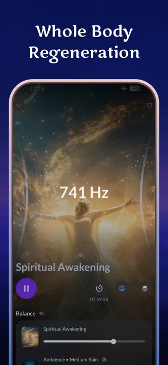 Healing Frequency Sleep Sounds: Screenshot 7 von 9
