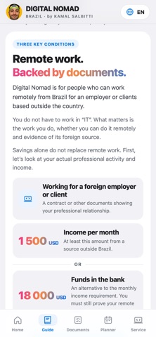 Digital Nomad in Brazil screenshot 2