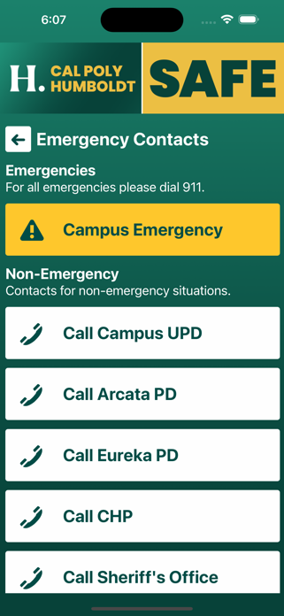 Cal Poly Humboldt Safe Screenshot 2 of 8