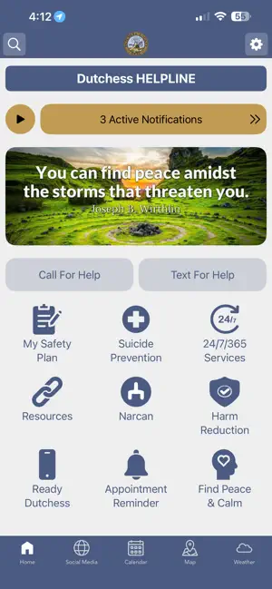 Dutchess HELPLINE screenshot 1