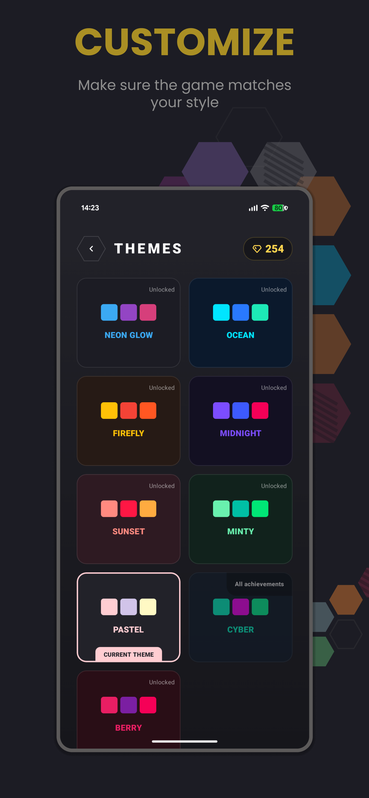 Hexagone Merge screenshot 5