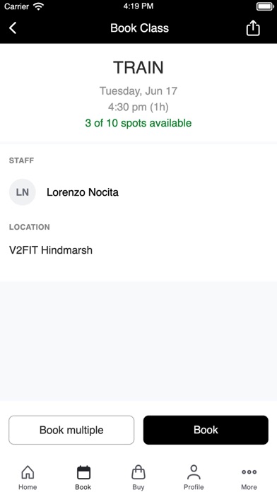 V2FIT Screenshot