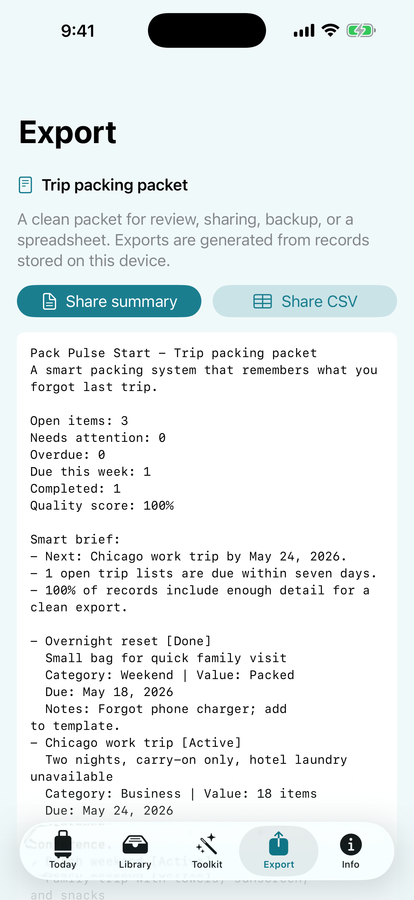 Pack Pulse Start screenshot 5 of 5