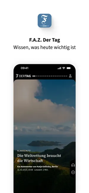 F.A.Z. Der Tag - Nachrichten screenshot 1