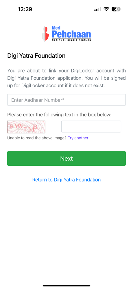 Digi Yatra screenshot 2