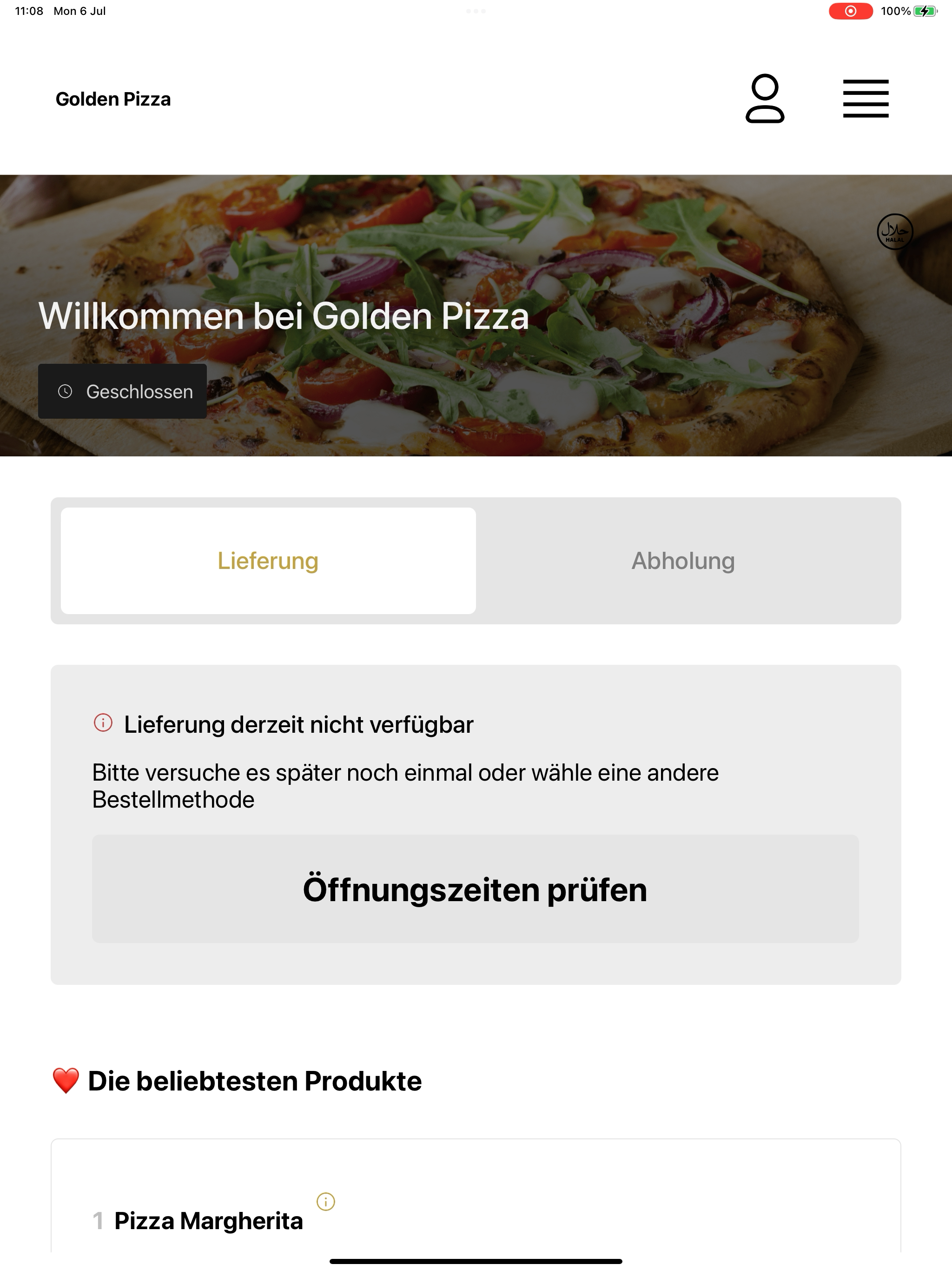Golden Pizza Goldenstedt screenshot 8